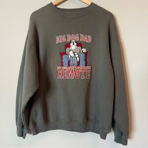 Big Dogs Small Vintage Cewneck Sweatshirt Big Dog Dad